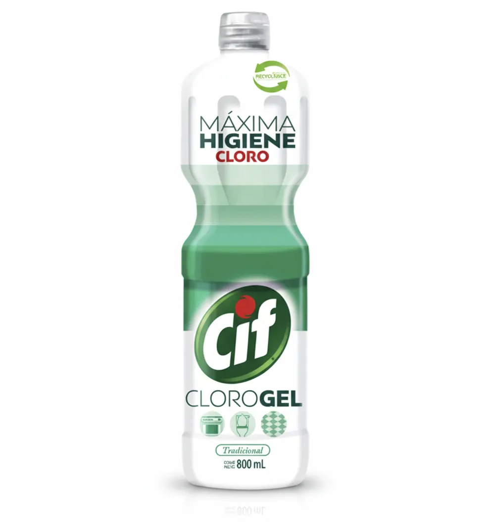 Cloro Gel CIF Tradicional 800ml